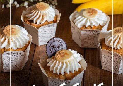 طرز تهیه کاپ کیک موزی