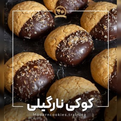 طرز تهیه کوکی نارگیلی